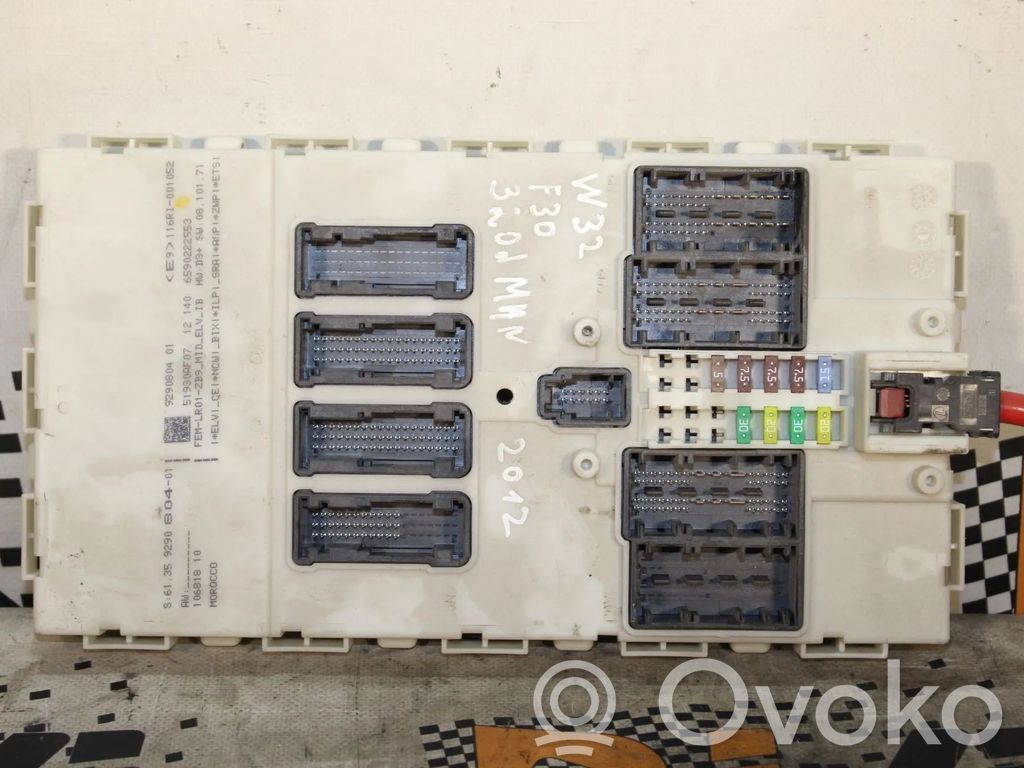 SAM control unit   61359290804,10681811FEMBMW,9290804