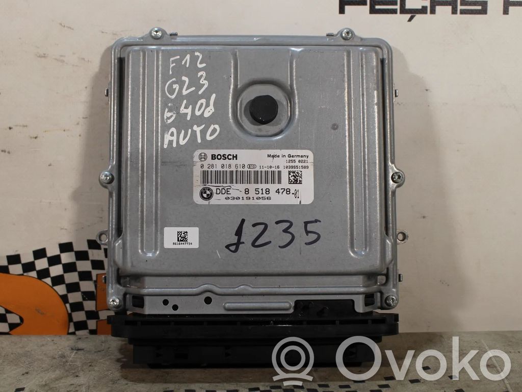 Engine control unit/module   13618518478,0281018610,8518478