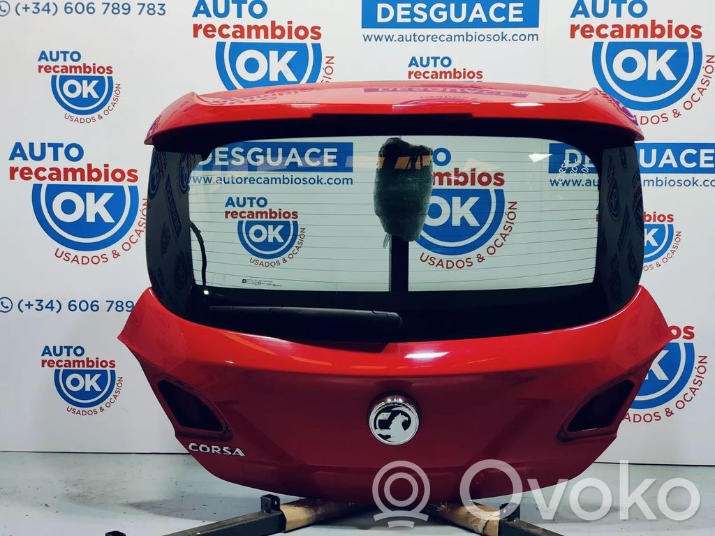 Opel Corsa D Galinis dangtis (bagažinės) 