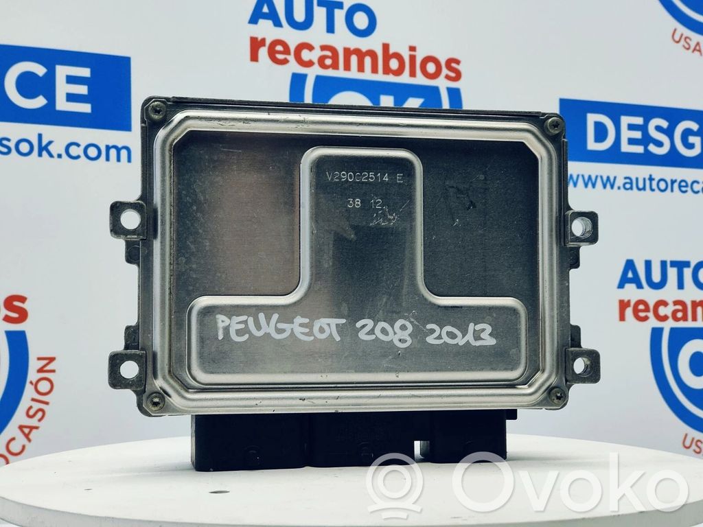 Peugeot 208 I Engine control unit/module ECU 