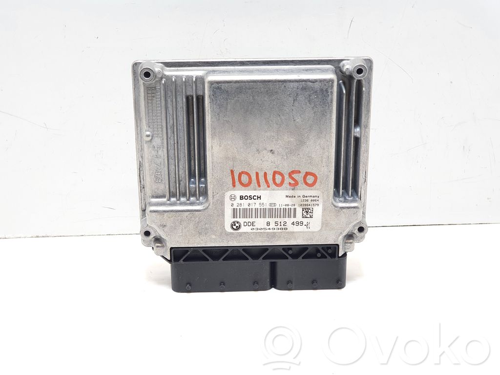 Engine control unit/module ECU   8512499,DDE8512499