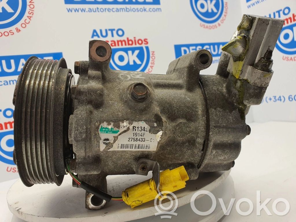 Mini One - Cooper Coupe R56 Klimakompressor Pumpe 