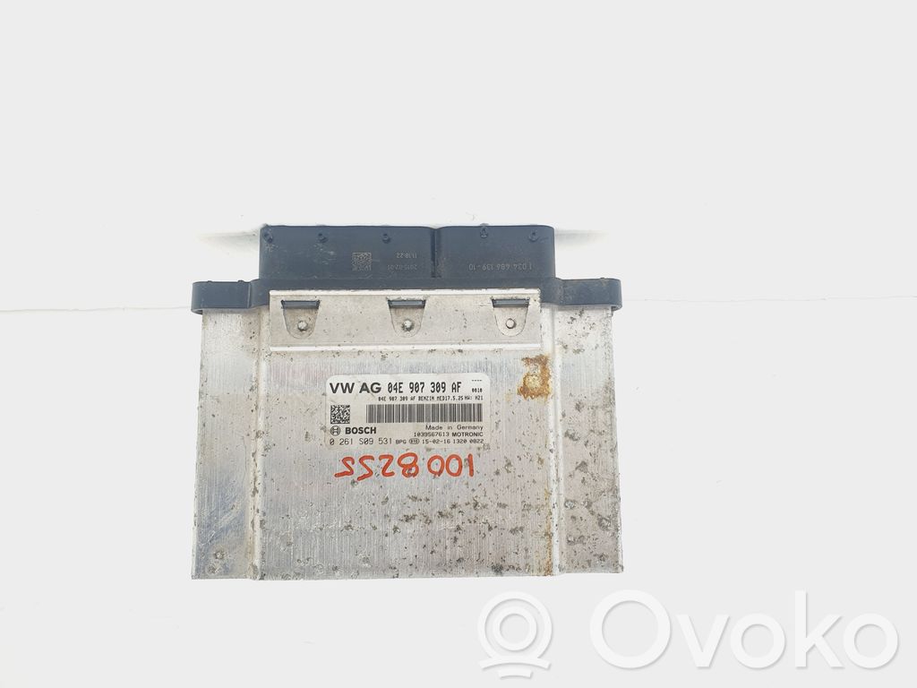 Skoda Fabia Mk3 (NJ) Unité de commande, module ECU de moteur 