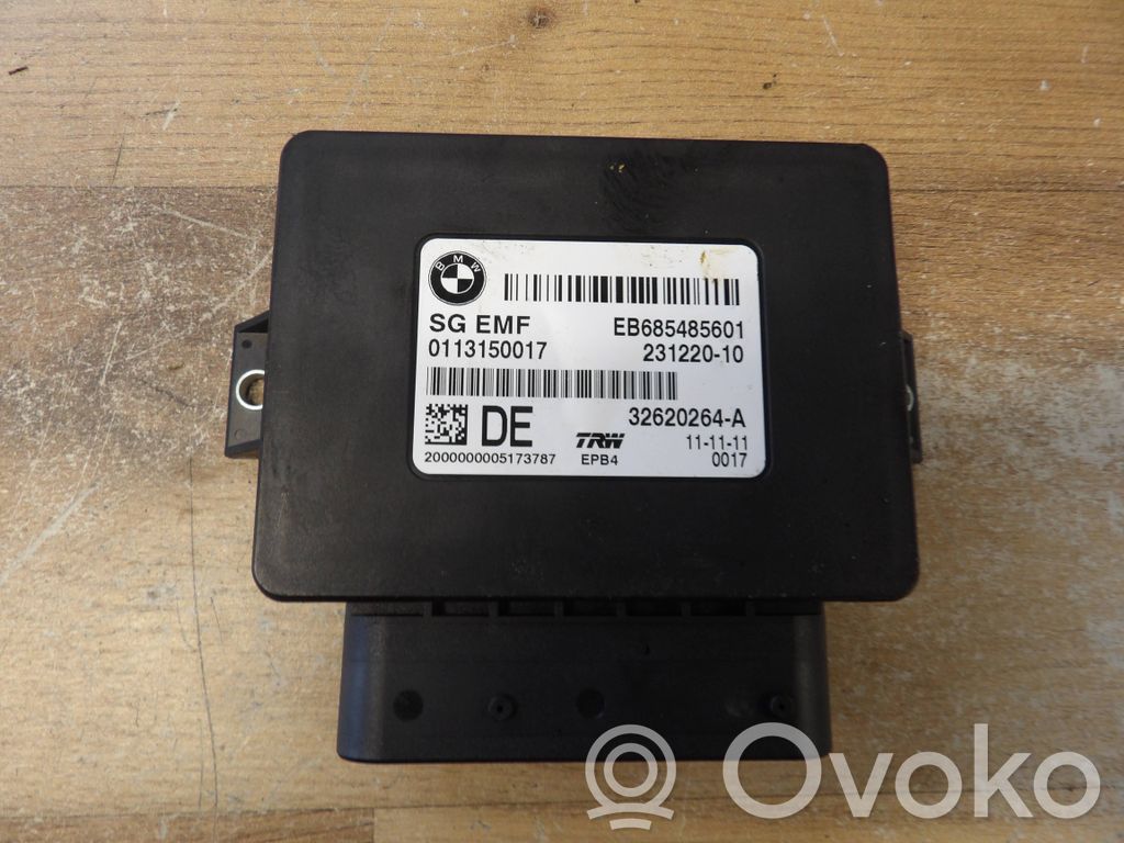 Module de commande de frein à main   6854856,23122010,32620264A,0113150017