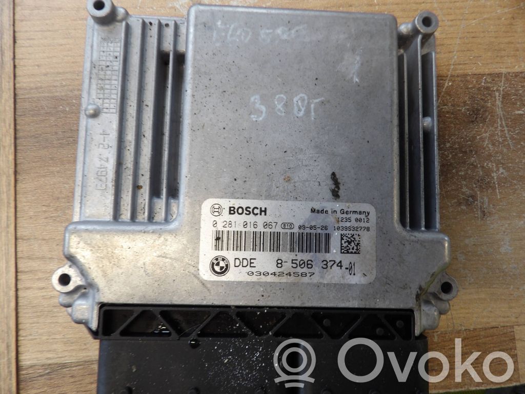 Sterownik / Moduł ECU   8506374,0281016067,030424587
