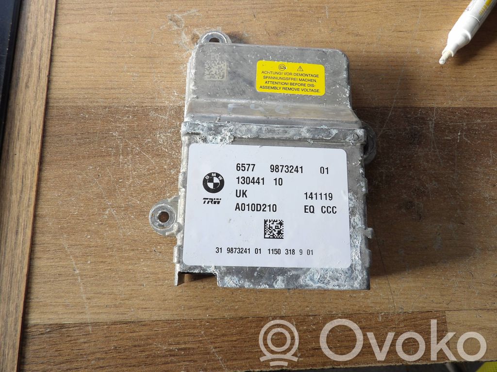 Airbag control unit/module   9873241,A010D210,13044110