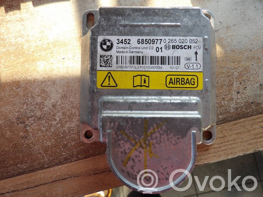 BMW X3 F25 Sterownik / Moduł Airbag 