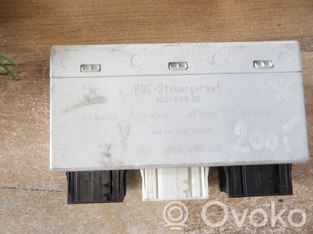 Unité de commande, module PDC aide au stationnement   6918126,66216918126,601812,HV07A101D1420