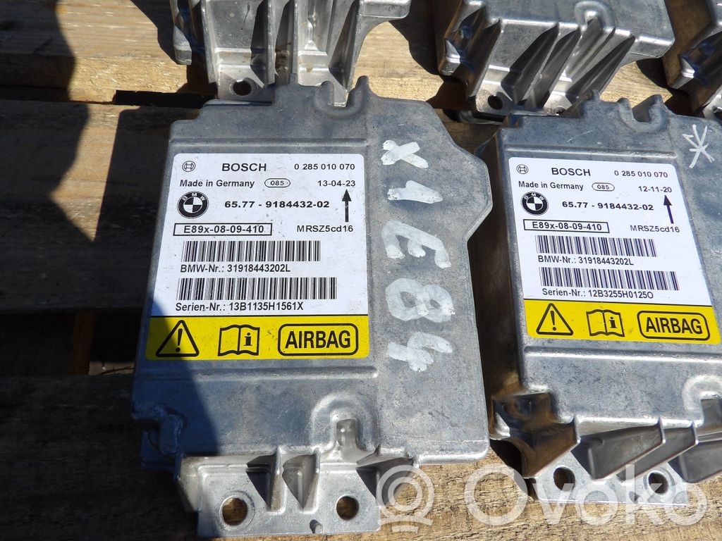 Unidad de control/módulo del Airbag   9184432,0285010070,31918443202L,MRSZ5CV16
