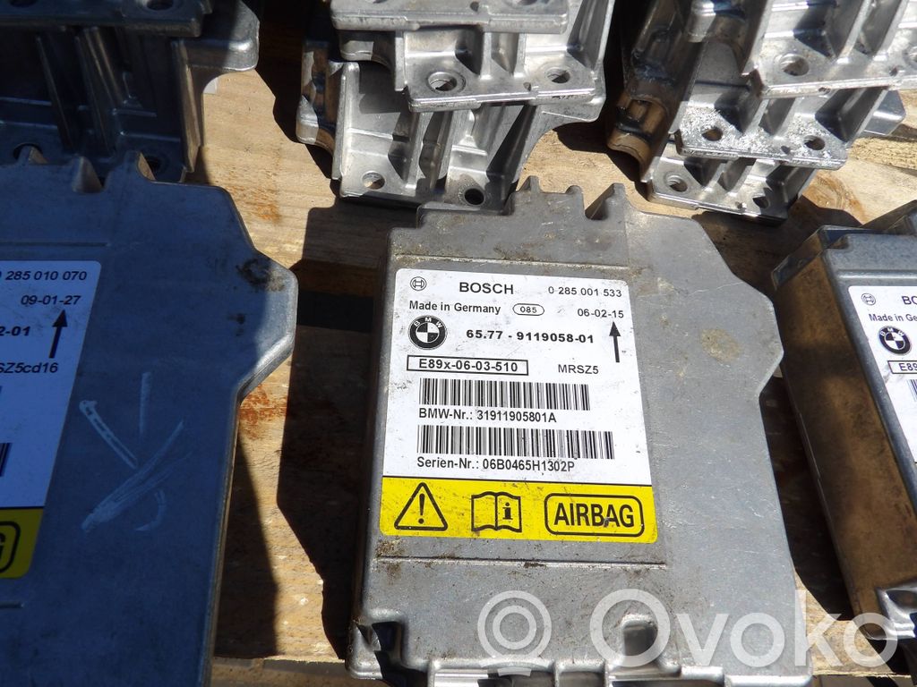 BMW 1 E82 E88 Sterownik / Moduł Airbag 