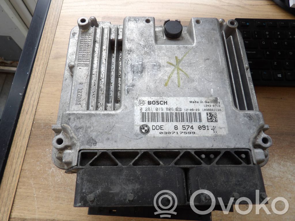 BMW 5 GT F07 Unitate/modul de control motor 