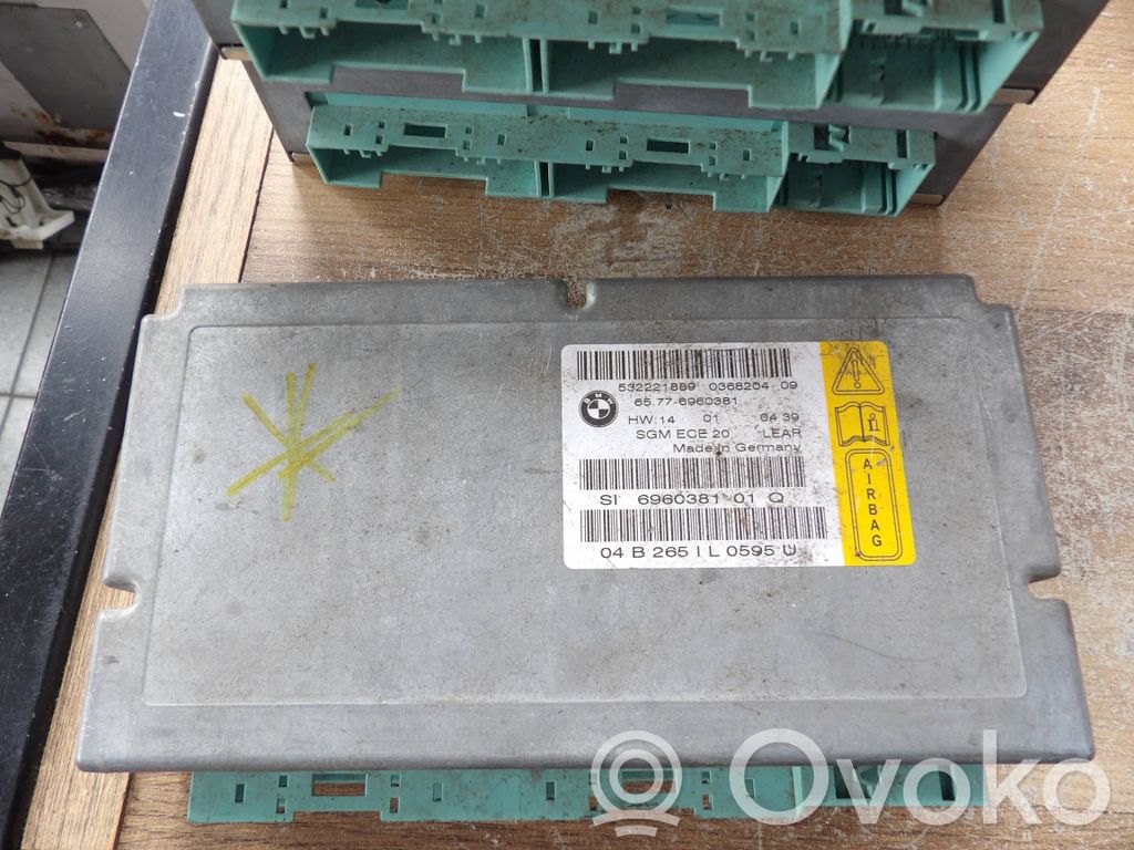 Airbag control unit/module   6960381,532221889,65776960381