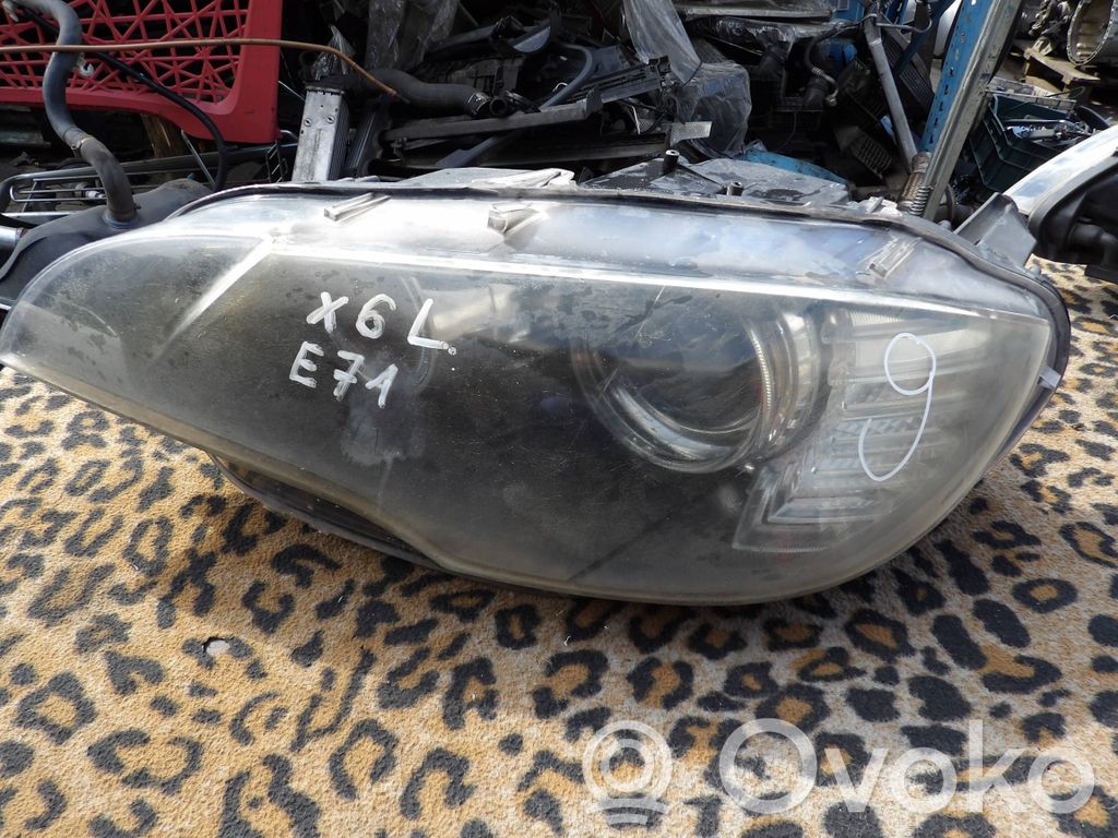 BMW X6 E71 Headlight/headlamp 