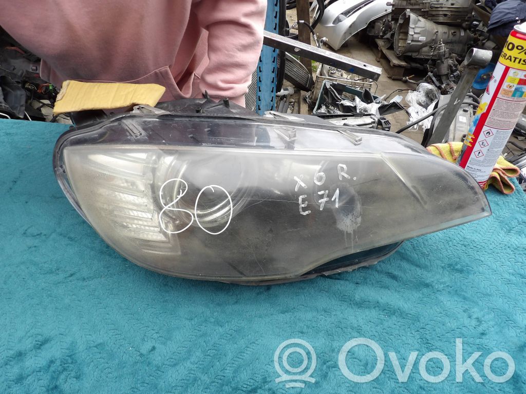 BMW X6 E71 Headlights/headlamps set 