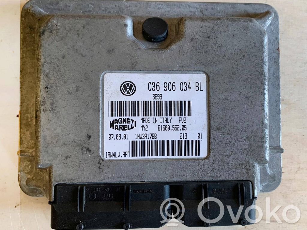Skoda Fabia Mk1 (6Y) Engine control unit/module 