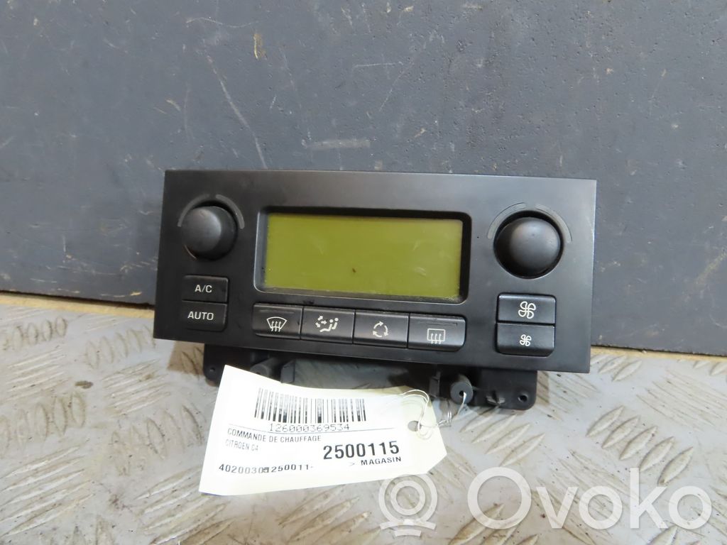 Climate control unit   6593T2