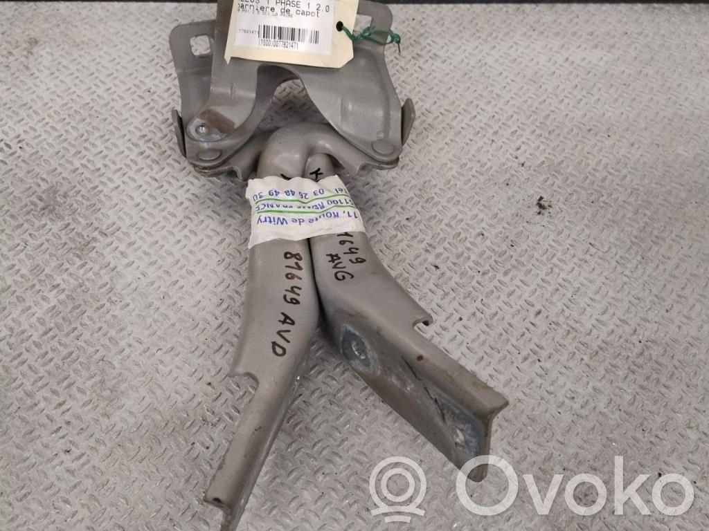 Renault Koleos I Engine bonnet/hood hinges 