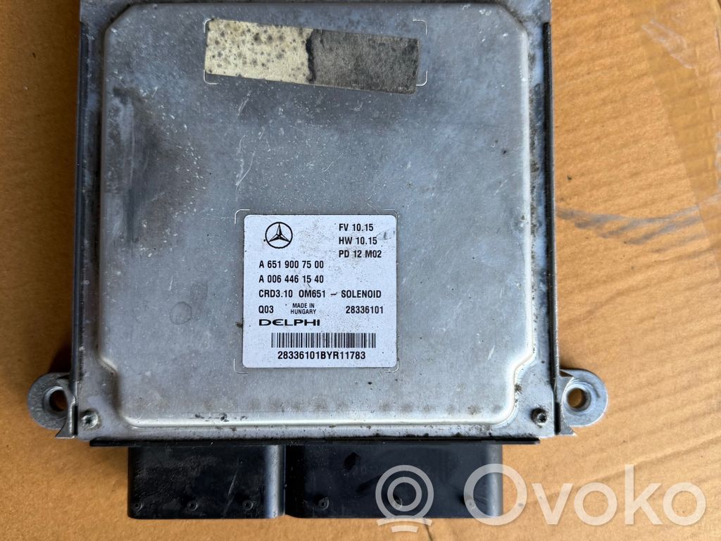 Engine control unit/module   A6519007500