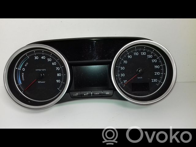 Peugeot 508 RXH Vitezometru (grup de instrumente) 