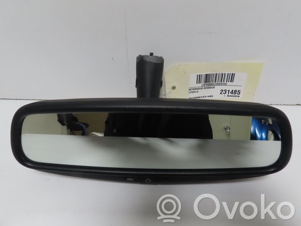 Citroen C6 Rear view mirror (interior) 