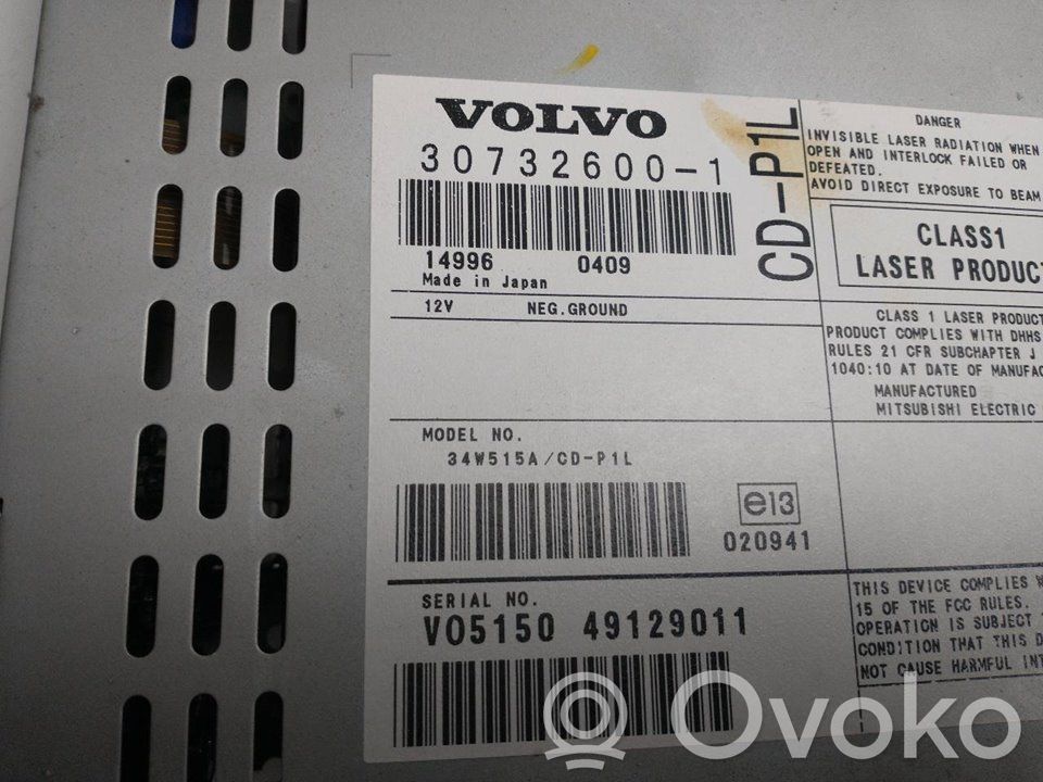 Volvo S40, V40 Unità principale autoradio/CD/DVD/GPS 