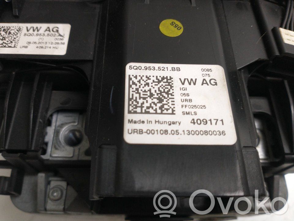 Interruptor de control multifunción   5Q0953521BB,5Q0953521BB