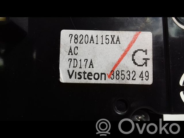 Citroen C-Crosser Climate control unit 