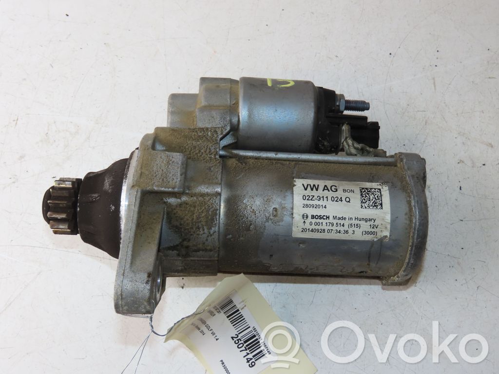 Volkswagen Golf VII Motor de arranque 