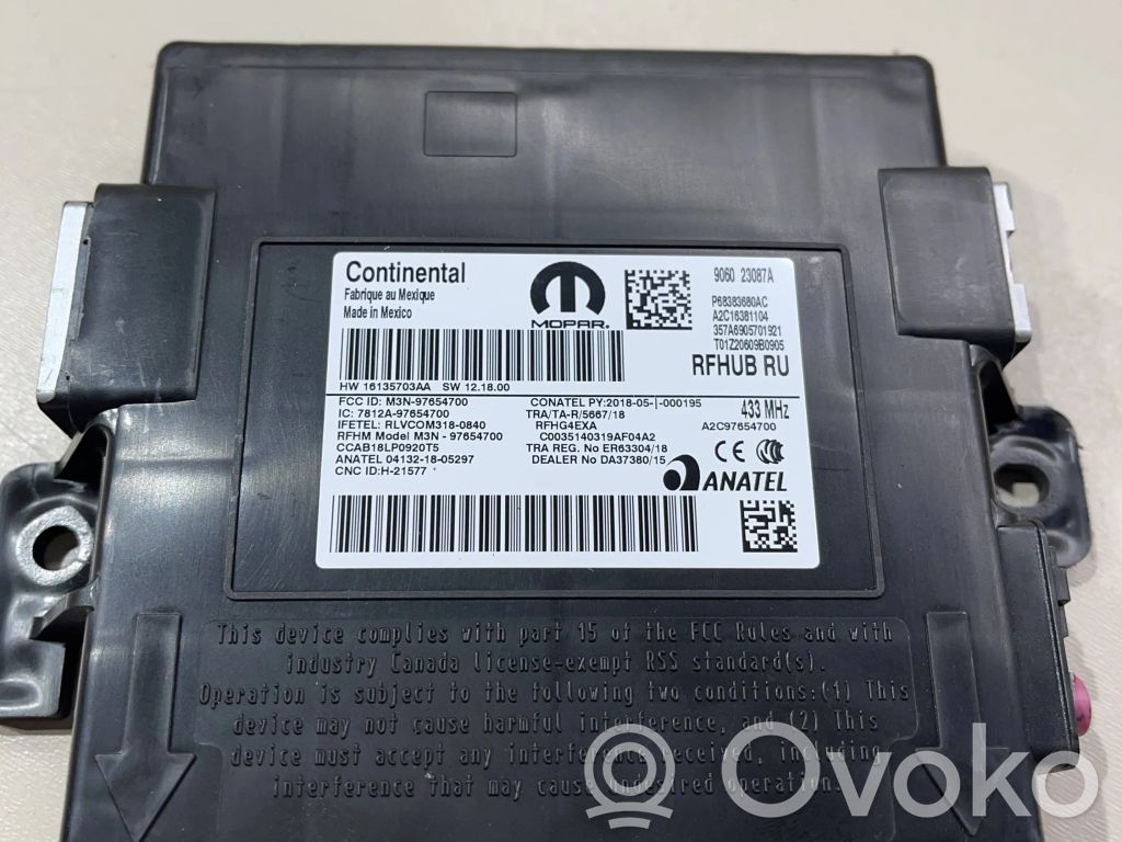 Central body control module   A2C97654700