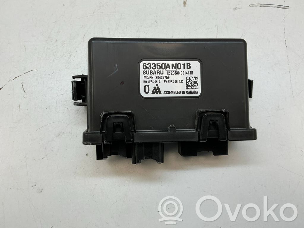 Subaru Outback (BT) Tailgate/trunk control unit/module 