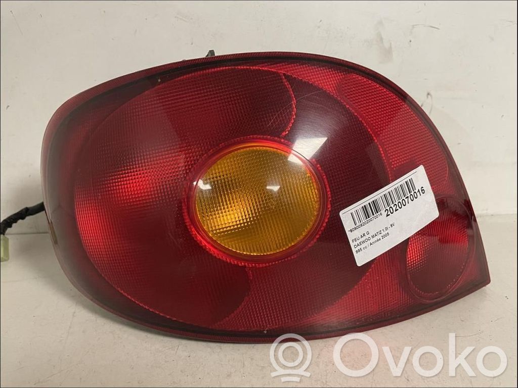 Daewoo Matiz Galinis žibintas kėbule 