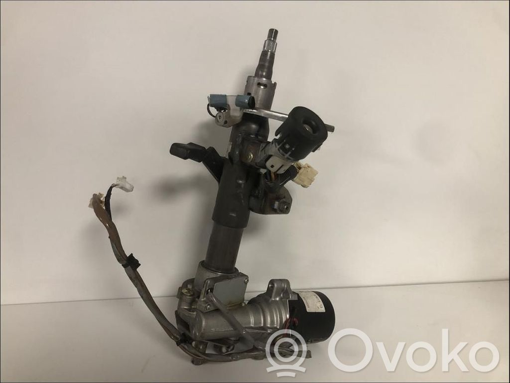 Steering wheel axle set