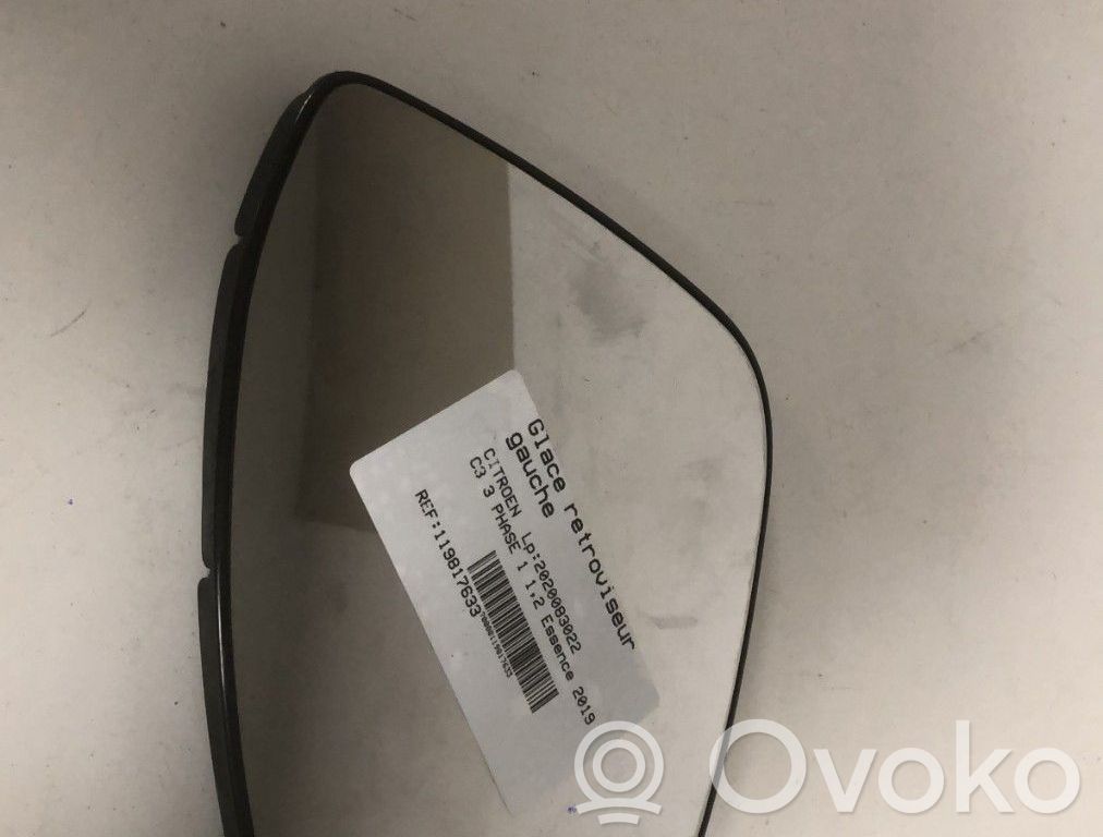 Wing mirror glass