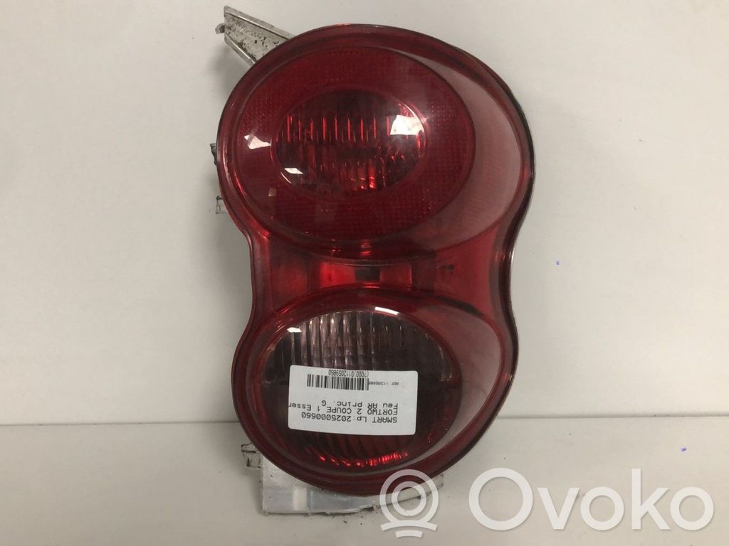Smart ForTwo II Takavalot 