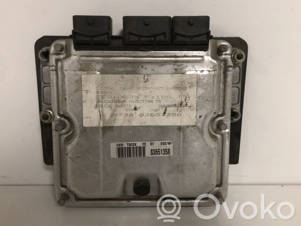 Peugeot 307 Engine control unit/module 
