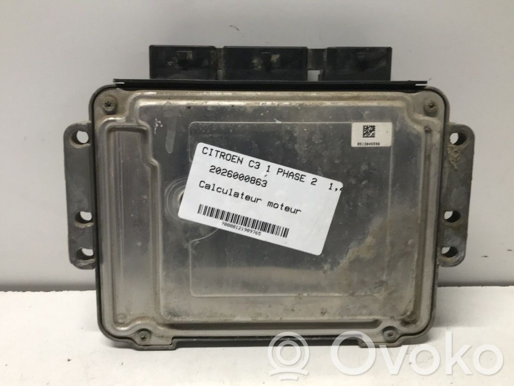 Citroen C3 Engine control unit/module 