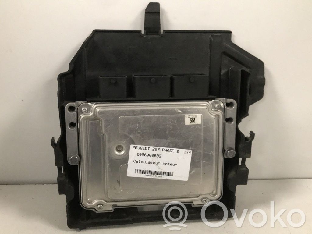 Peugeot 207 Engine control unit/module 