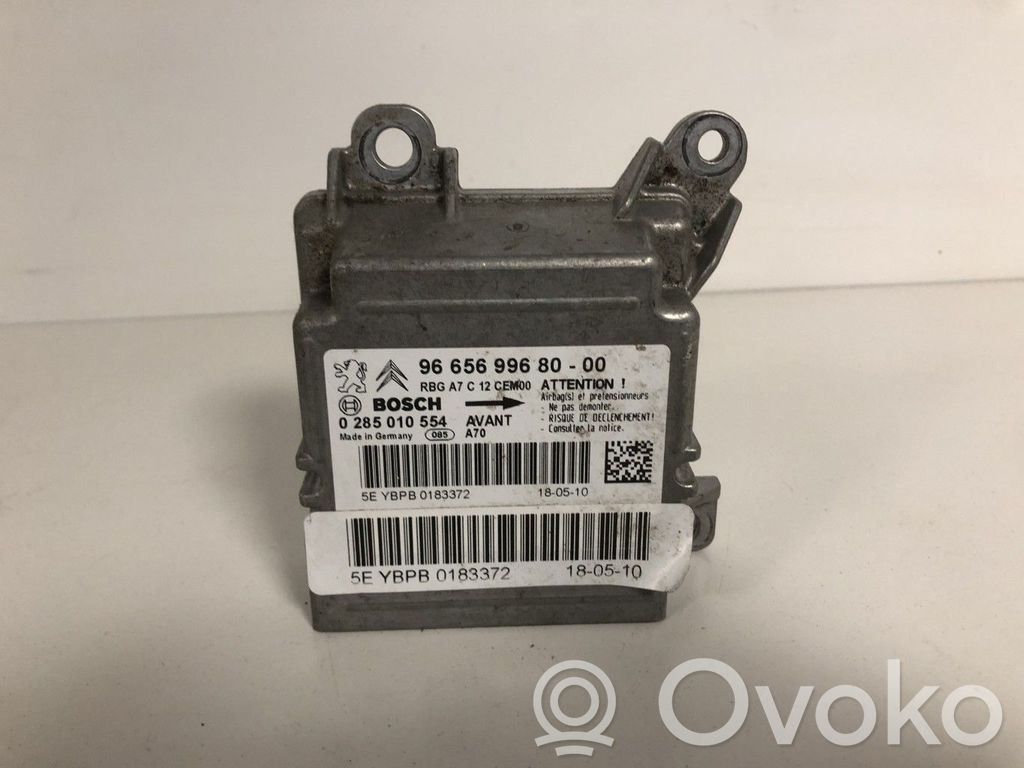 Peugeot 207 Airbag control unit/module 