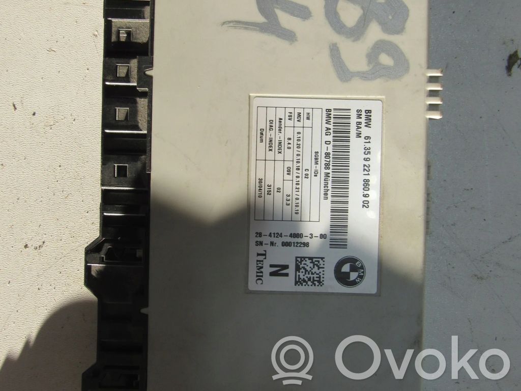 BMW X5 E70 Seat control module 