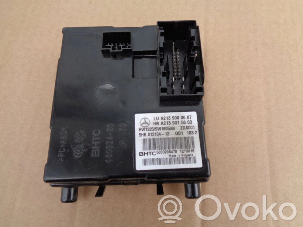Other control units/modules   A2139000607