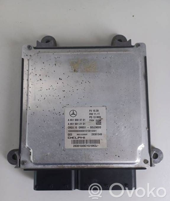 Mercedes-Benz E C207 W207 Engine control unit/module 