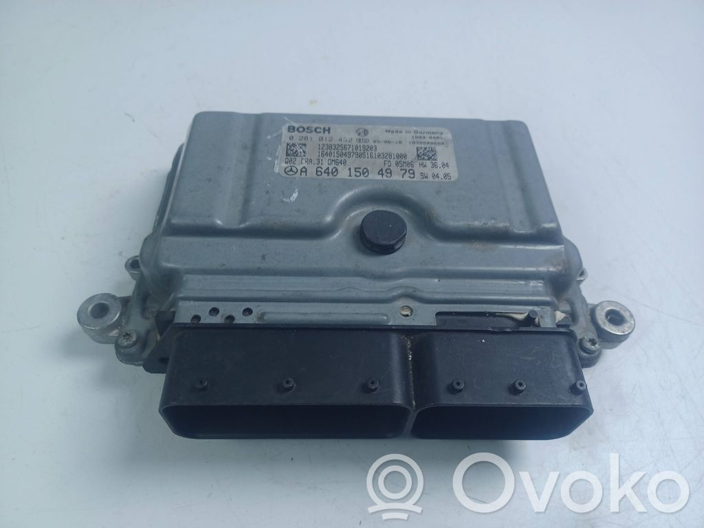 Mercedes-Benz B W245 Engine control unit/module 