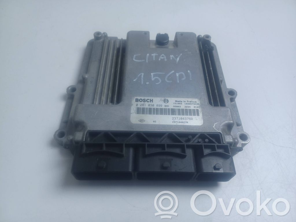 Renault Clio IV Engine ECU kit and lock set 