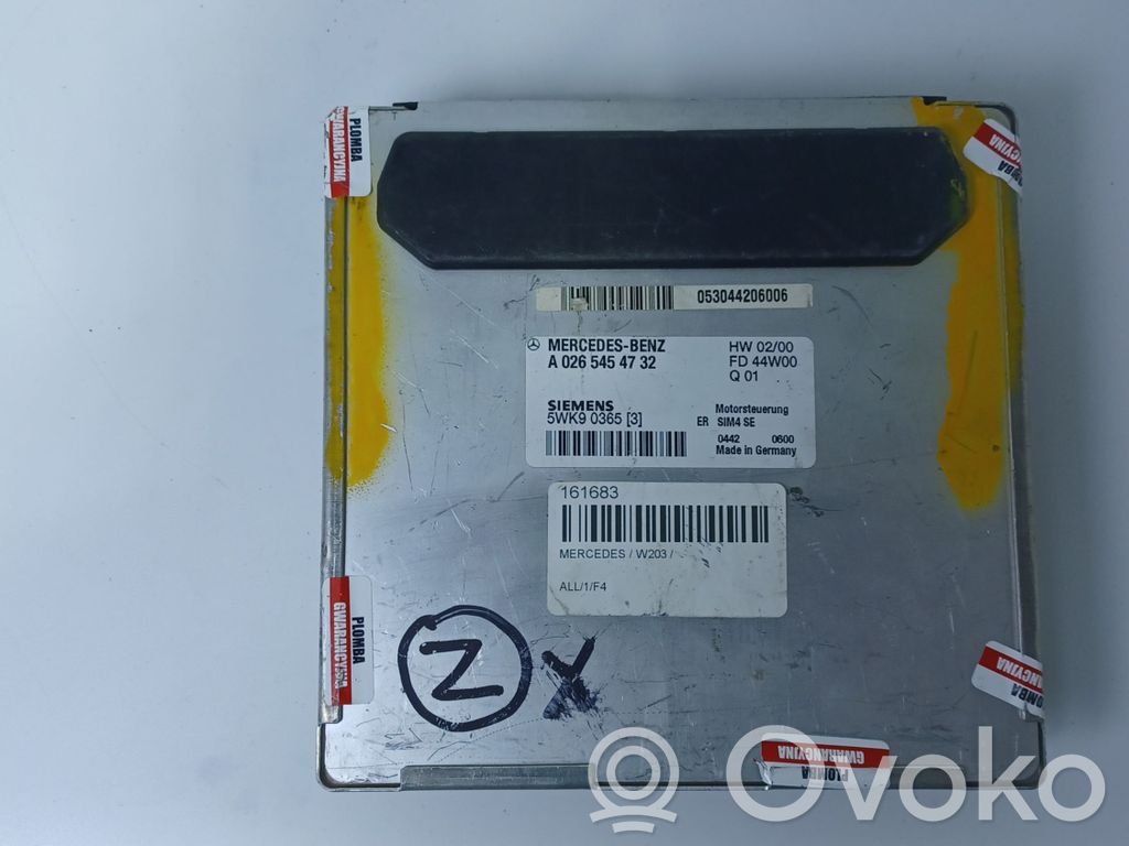 Mercedes-Benz C W203 Engine control unit/module 