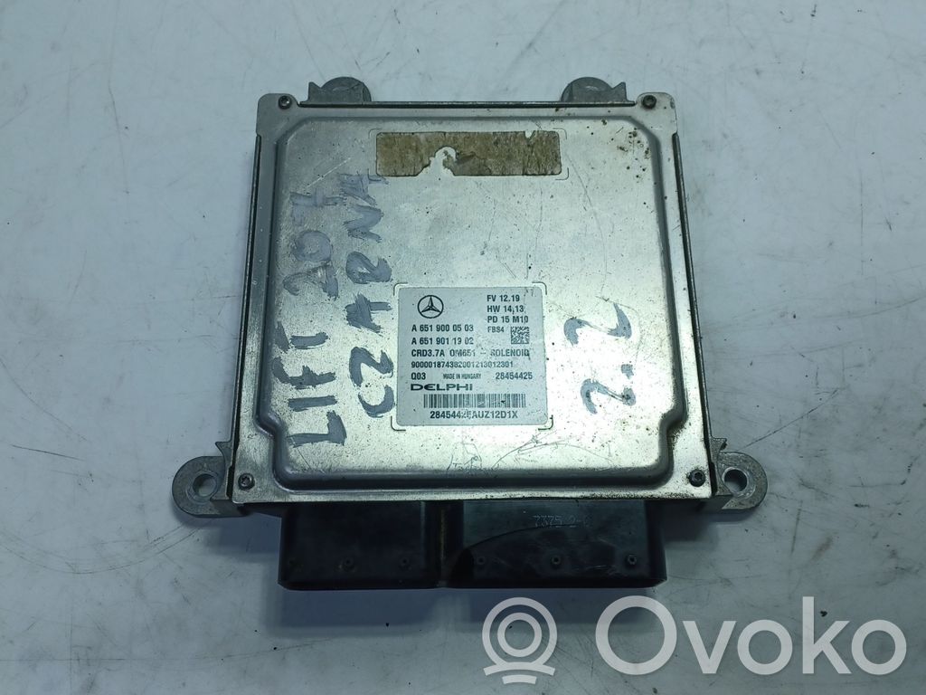 Engine control unit/module   A6519000503MERC3,A6519000503,28454425