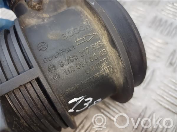 Mercedes-Benz ML W163 Przepływomierz masowy powietrza MAF 
