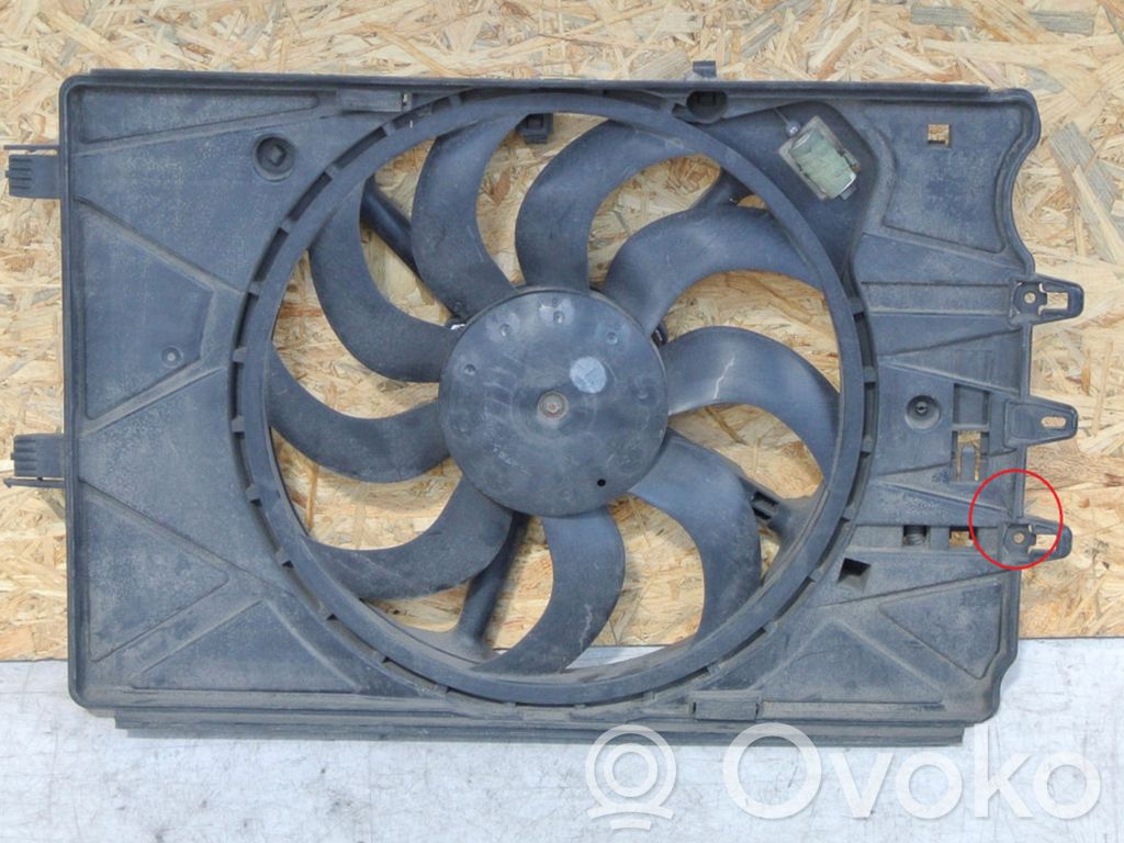 Elektryczny wentylator chłodnicy   8A9410100,8A9410100