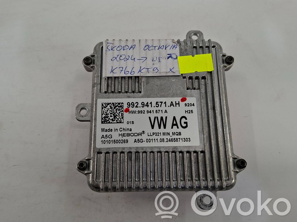 Skoda Octavia Mk4 Headlight ballast module Xenon 