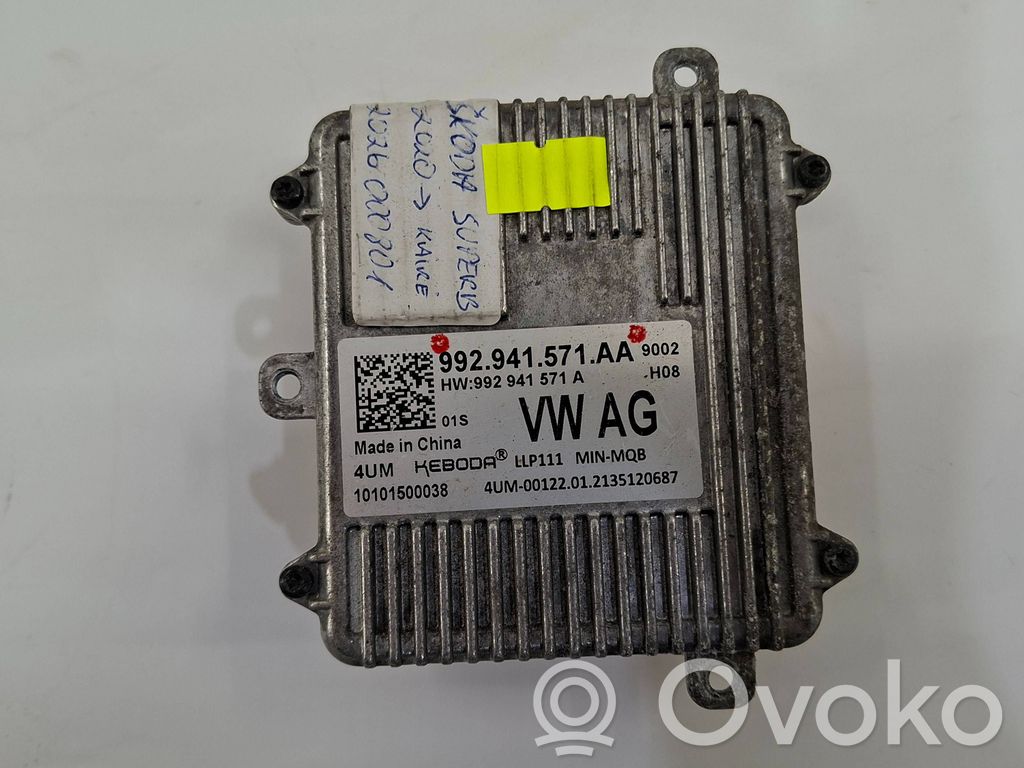 Skoda Superb B8 (3V) Modul balast far Xenon 