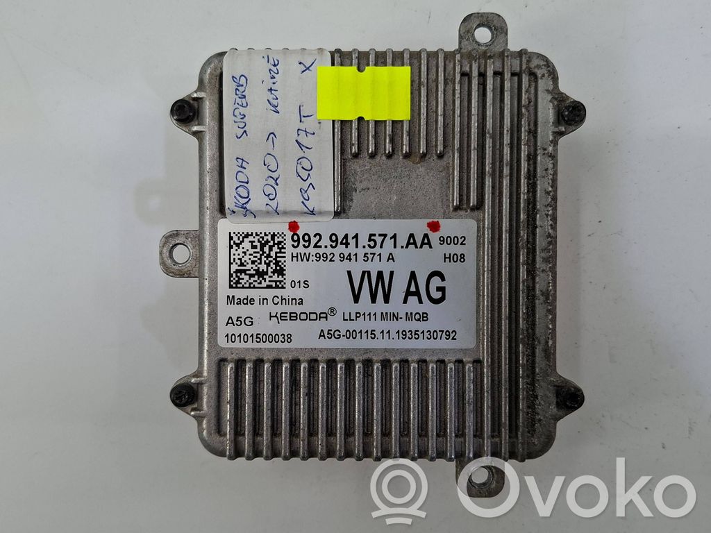 Skoda Superb B8 (3V) Modul balast far Xenon 